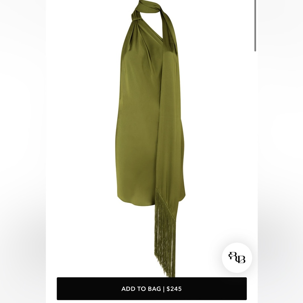 Rat & Boa SERAFIA DRESS GREEN